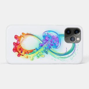 Infinity with Rainbow Jellyfish iPhone 11 Pro Case