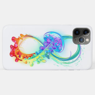 Infinity with Rainbow Jellyfish iPhone 11 Pro Max Case