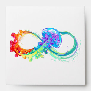 Infinity with Rainbow Jellyfish Envelope