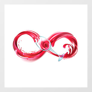Infinity with Red Wine