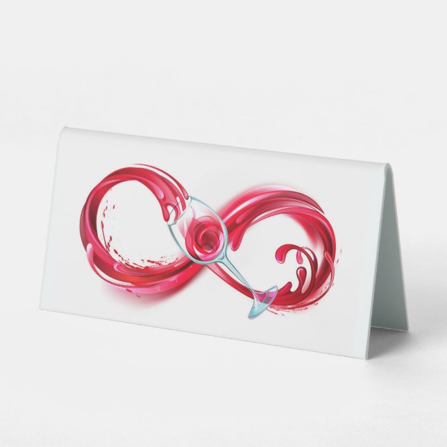 Infinity with Red Wine (Front)
