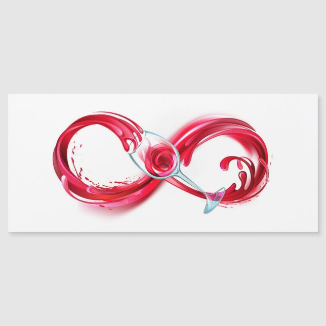 Infinity with Red Wine (Front)