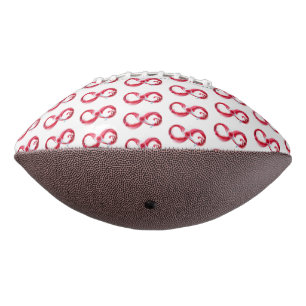 Infinity with Red Wine Football