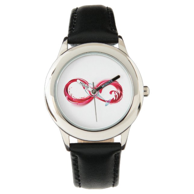 Infinity with Red Wine Watch (Front)
