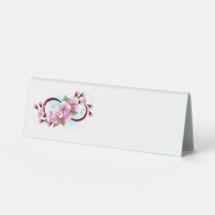 Infinity with Sakura Blossom Flowers