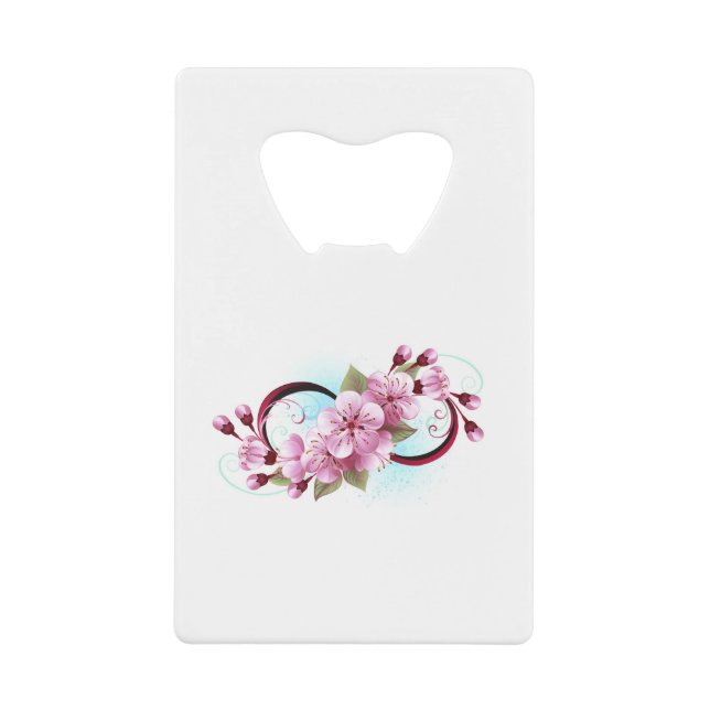 Infinity with Sakura Blossom Flowers (Front)