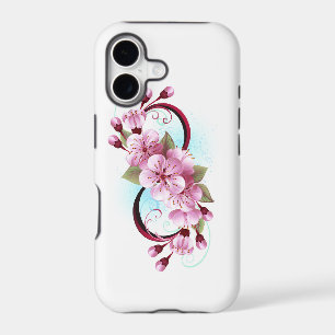 Infinity with Sakura Blossom Flowers