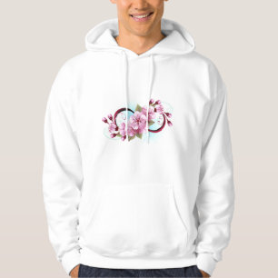 Infinity with Sakura Blossom Flowers Hoodie