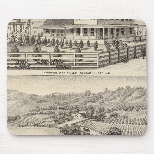 Infirmary, residences mouse pad (Front)
