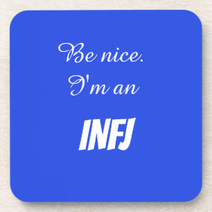 INFJ Hard plastic coaster