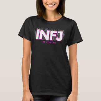 INFJ Introvert Label MBTI Personality Type Floral T-Shirt