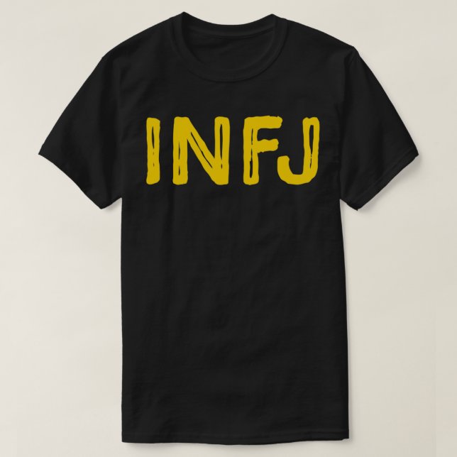 INFJ Introvert Personality Type  T-Shirt (Design Front)