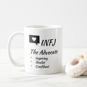 INFJ MBTI Myers-Briggs Type Indicator Personality Coffee Mug