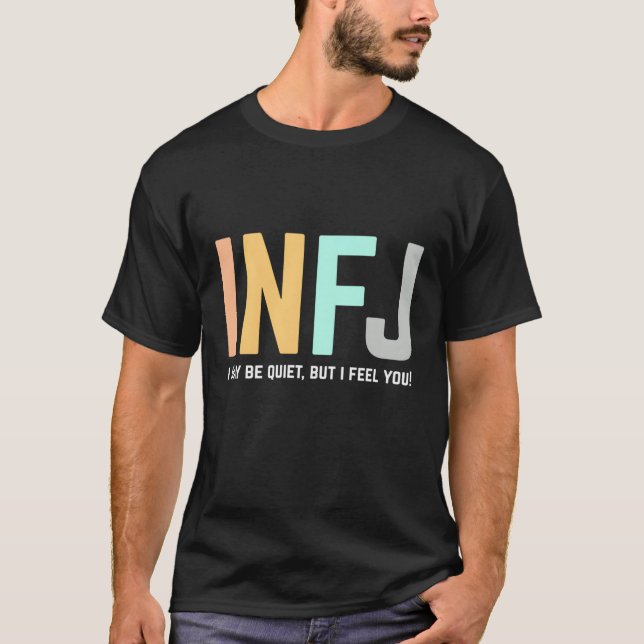 Infj Personality Type Introvert T-Shirt (Front)