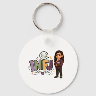 INFJ — The Guardian of Ideas Key Ring