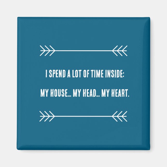 INFJ Vibes Magnet (Front)