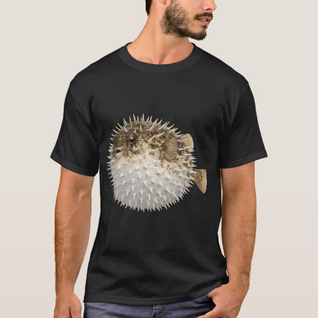 Inflated pufferfish T-Shirt (Front)