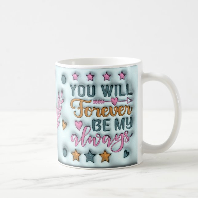 Inflated Wedding Coffee Mug (Right)