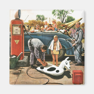 Inflating Beach Toy Magnet