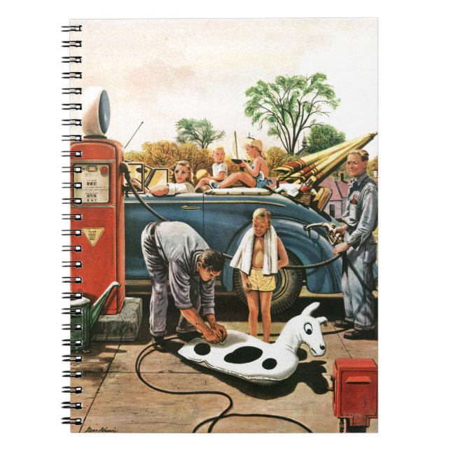 Inflating Beach Toy Notebook (Front)