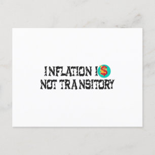 Inflation is not transitory postcard