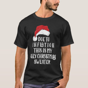Inflation Sarcasm Ugly Christmas Sweater Men Women