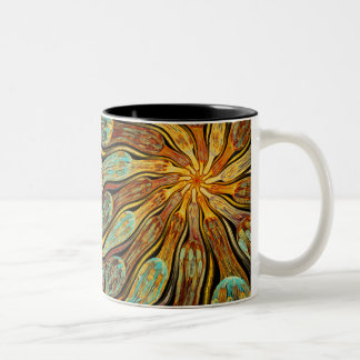Inflorescence Two-Tone Coffee Mug