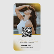 Influencer Beauty Artist Hair Nails Lashes Gold