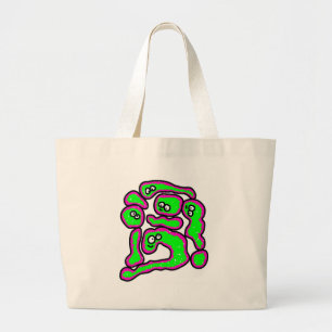 Influenza Virus Large Tote Bag