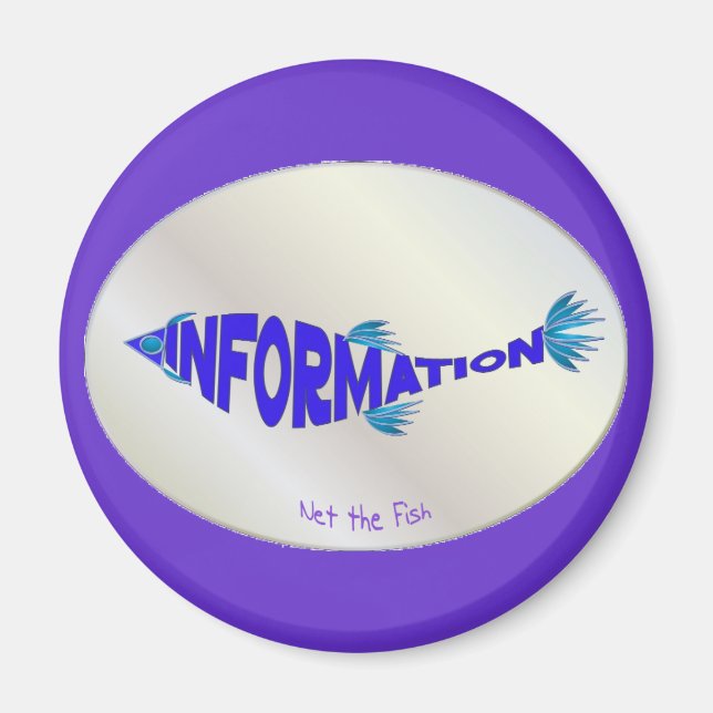 Info Fish Magnet (Front)
