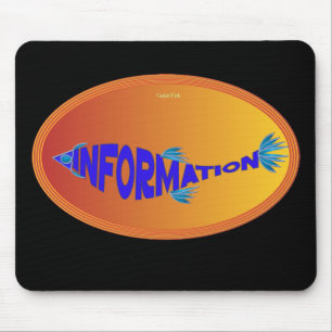 Info Fish Mouse Pad