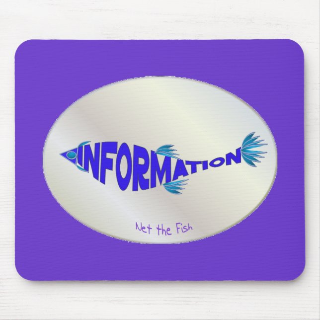 Info Fish Mouse Pad (Front)