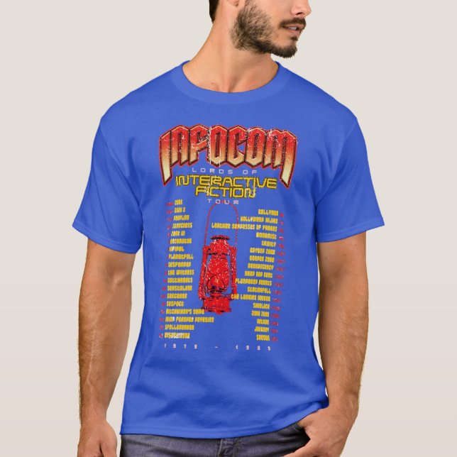 Infocom Lords of Interactive Fiction T-Shirt (Front)