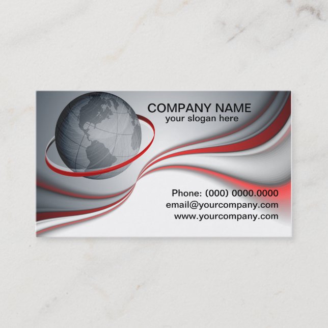 Information, data and communication technology business card (Front)