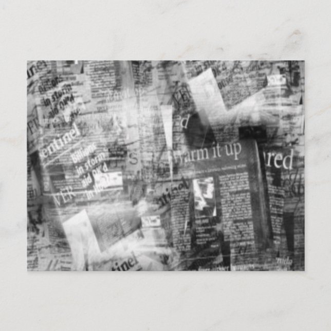 Information Junkie Postcard (Front)