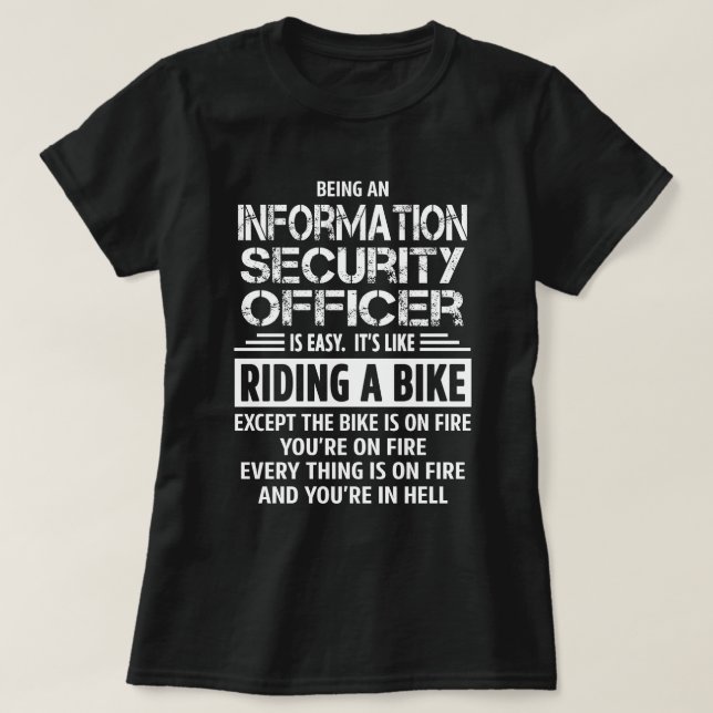 Information Security Officer T-Shirt (Design Front)