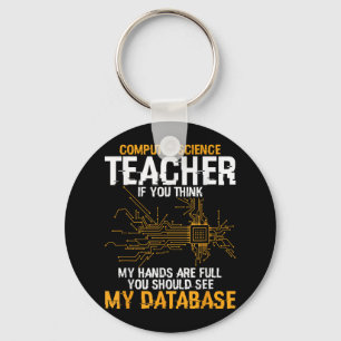 Information Technology Database Computer Science T Key Ring