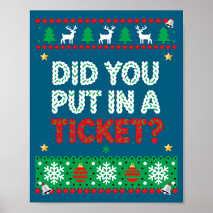 Information Technology Funny Christmas Computer Te Poster