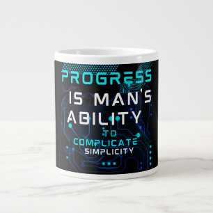 Information Technology Tech Technical Support Gift Large Coffee Mug