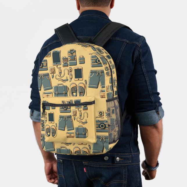  Informative Graphic Print Cut Sew Bag (Insitu (Model))
