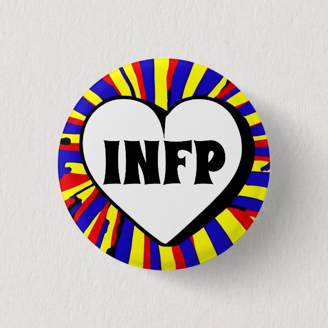 INFP MBTI 3 Cm Round Badge (Front)