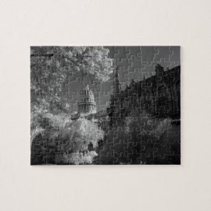 Infra red of Capitol building dome in Havana Jigsaw Puzzle
