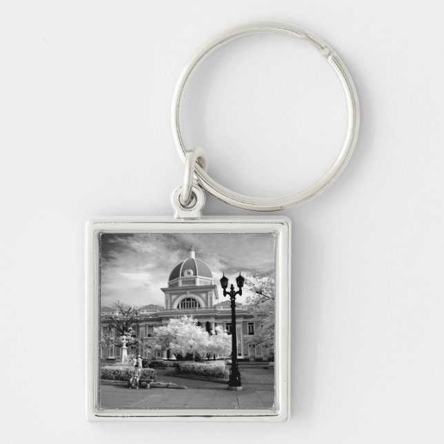 Infra Red ofParliament in Cienfuegos Cuba called Key Ring (Front)