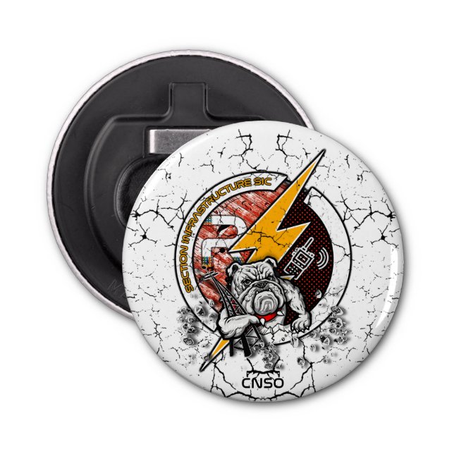 INFRA WHITE DECAPSULOR BOTTLE OPENER (Front)