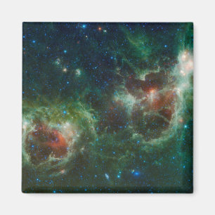 Infrared mosaic of the Heart and Soul nebulae Magnet