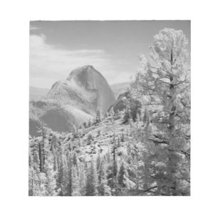 Infrared photo in East side of Yosemite National 2 Notepad