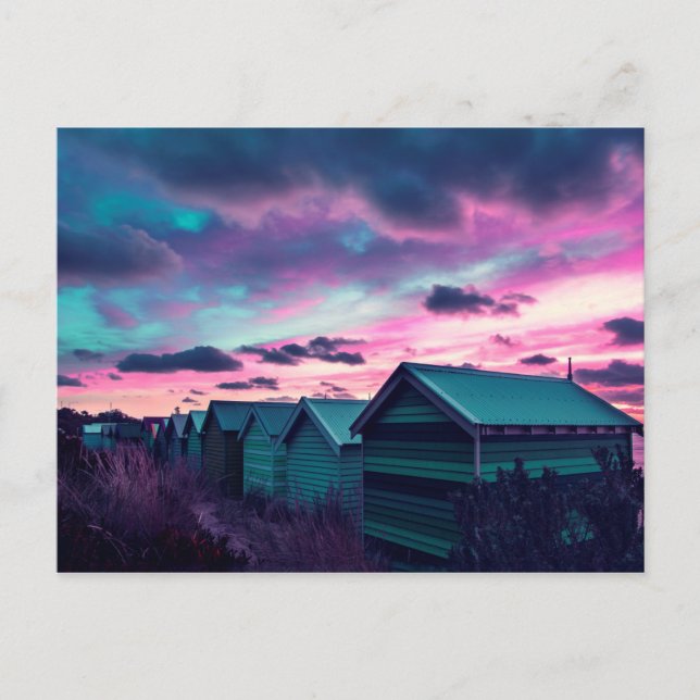 Infrared Sunset Postcard (Front)