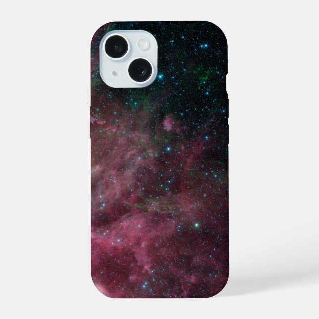 Infrared View Showing The Birth And Death Of Stars iPhone 15 Case (Back)