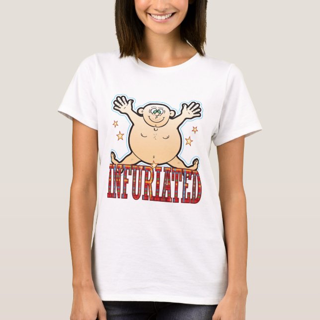 Infuriated Fat Man T-Shirt (Front)