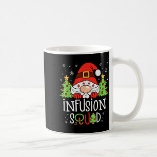 Infusion Nurse Squad Santa Stethoscope Nurse Chris Coffee Mug